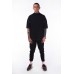 Футболка oversize з високим горлом